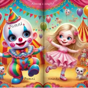 pomni y la aventura en el circo