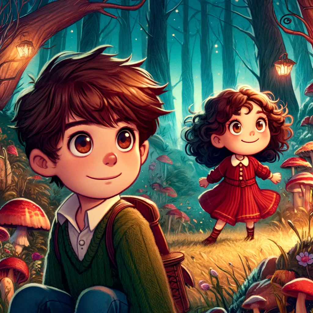 rocio y benjamin en el bosque de las brujas