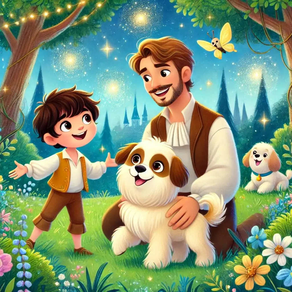 roli papa rolando y el perrito kailon en el bosque magico