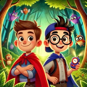 salvador y agustin los heroes del bosque encantado (1)