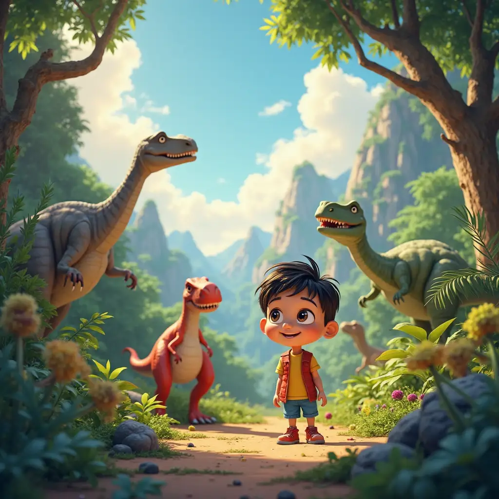 samuel y el reino olvidado de los dinosaurios bajo la mirada atenta de marling (1)