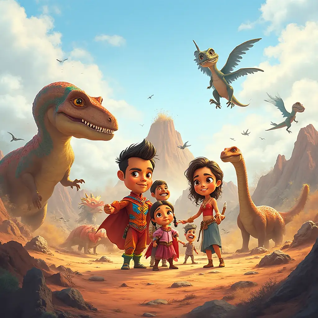 santi el salvador de la prehistoria un heroe en la era de los gigantes (1)