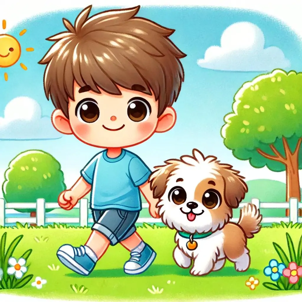 simon y daniela en el parque