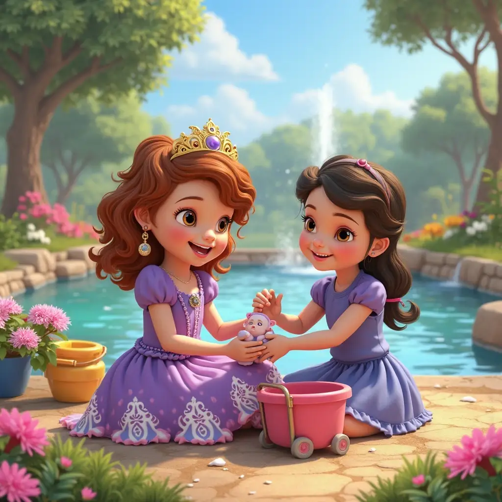 sofia y su mundo de fantasia y aventuras al lado de su querida hermana clara (1)