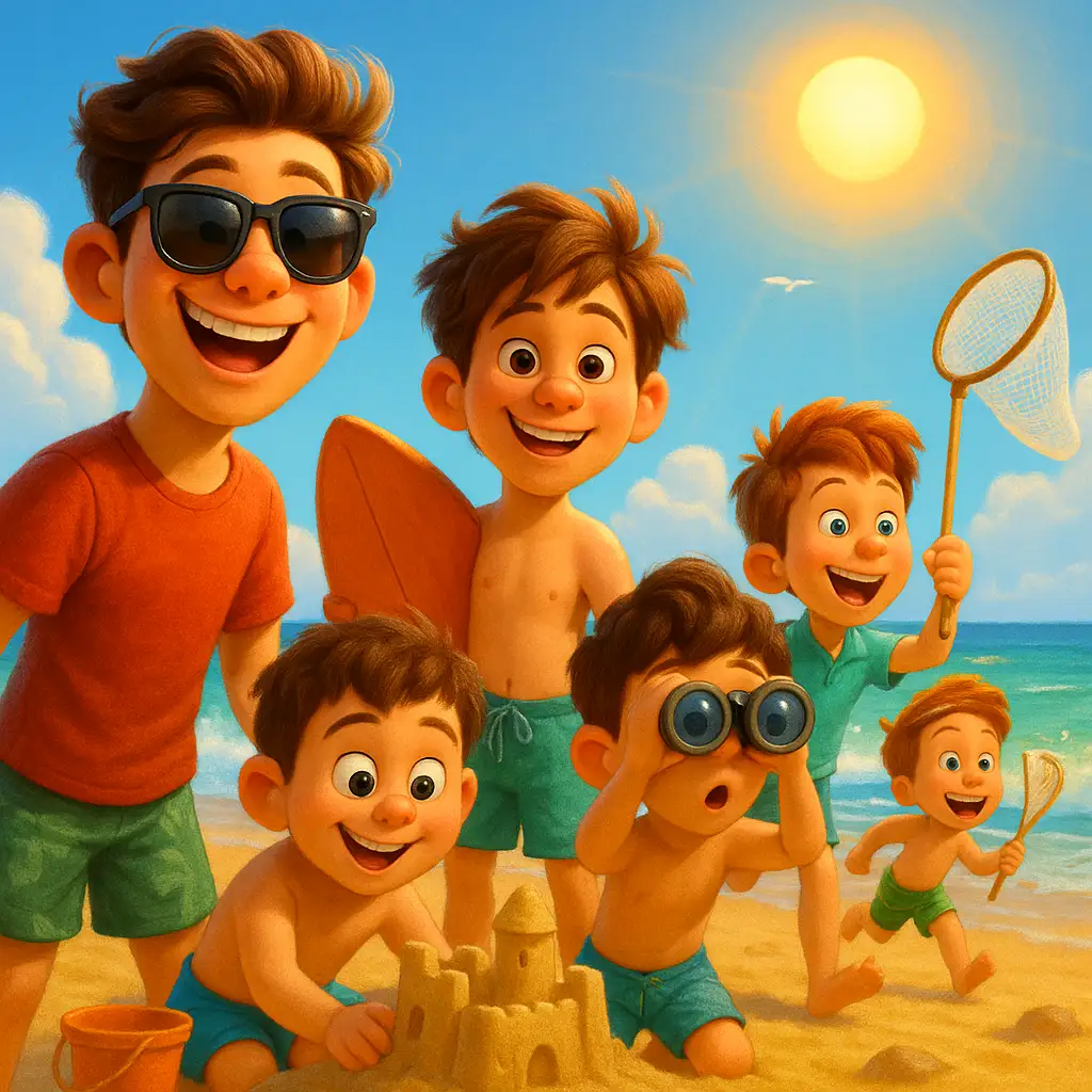suenos de arena y mar bajo el sol de verano