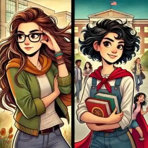 superheroes en la universidad