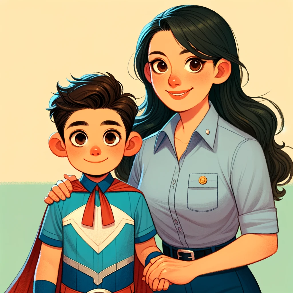 the adventures of aaron and the super mom