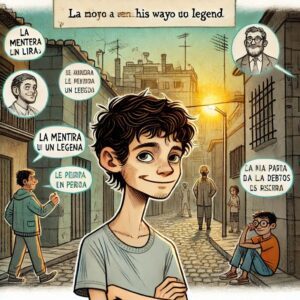 the boy who lied his way to legend