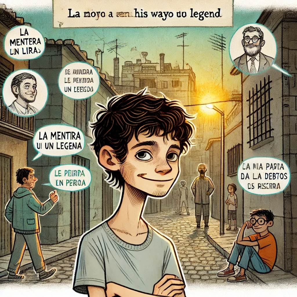the boy who lied his way to legend