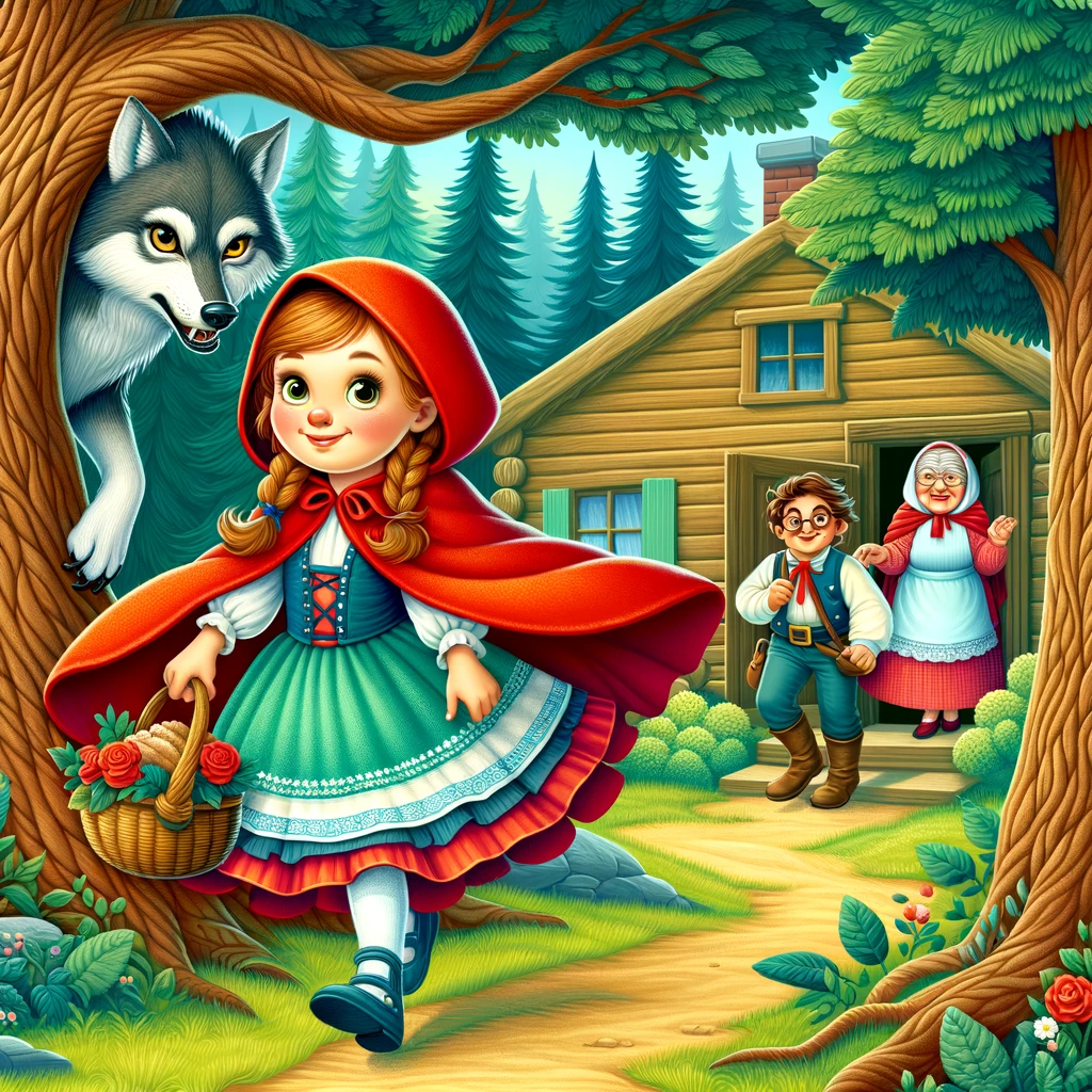 the new adventures of little red riding hood