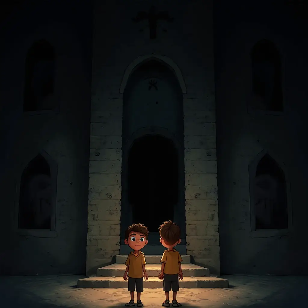 the shadows within the unfinished walls