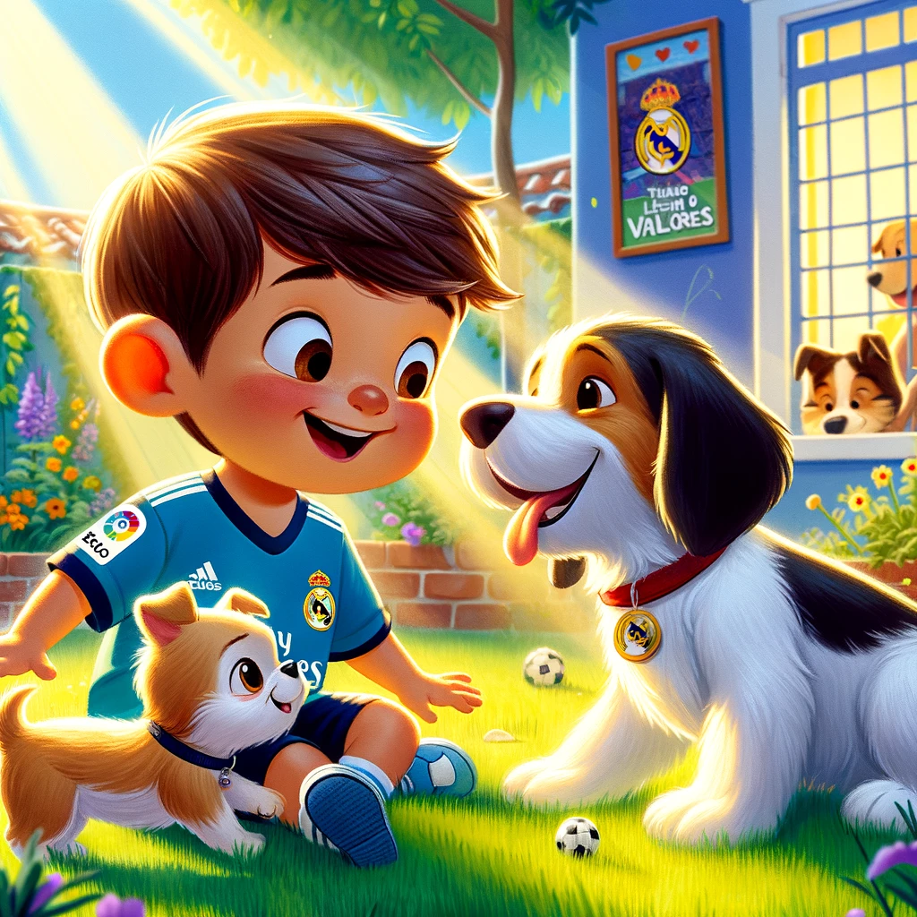 thiago y su leccion de valores