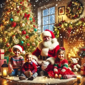un arbol de navidad lleno de recuerdos y amor (1)