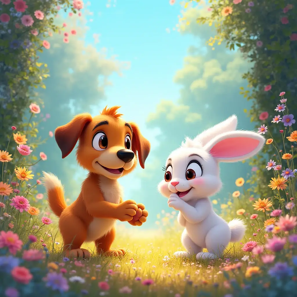 un bosque de amistad y juego la aventura de toto y lila en un mar de flores (1)