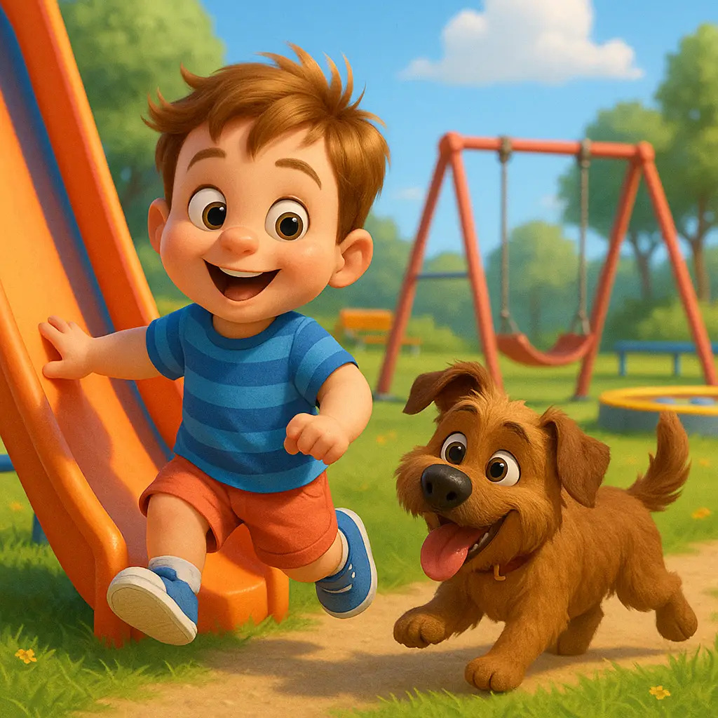 un dia de diversion en la plaza con shaggy