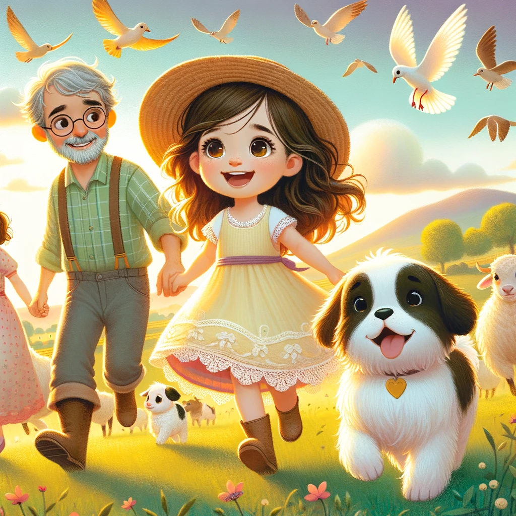 un dia en el campo con olivia y su familia