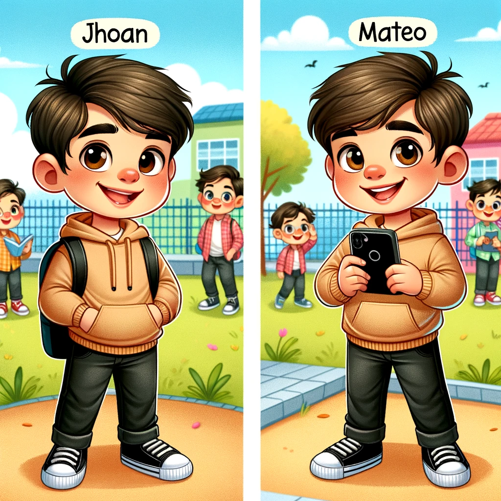 un dia inolvidable para jhoan y mateo