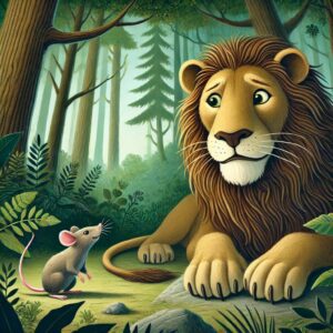 un encuentro inesperado en el corazon del bosque