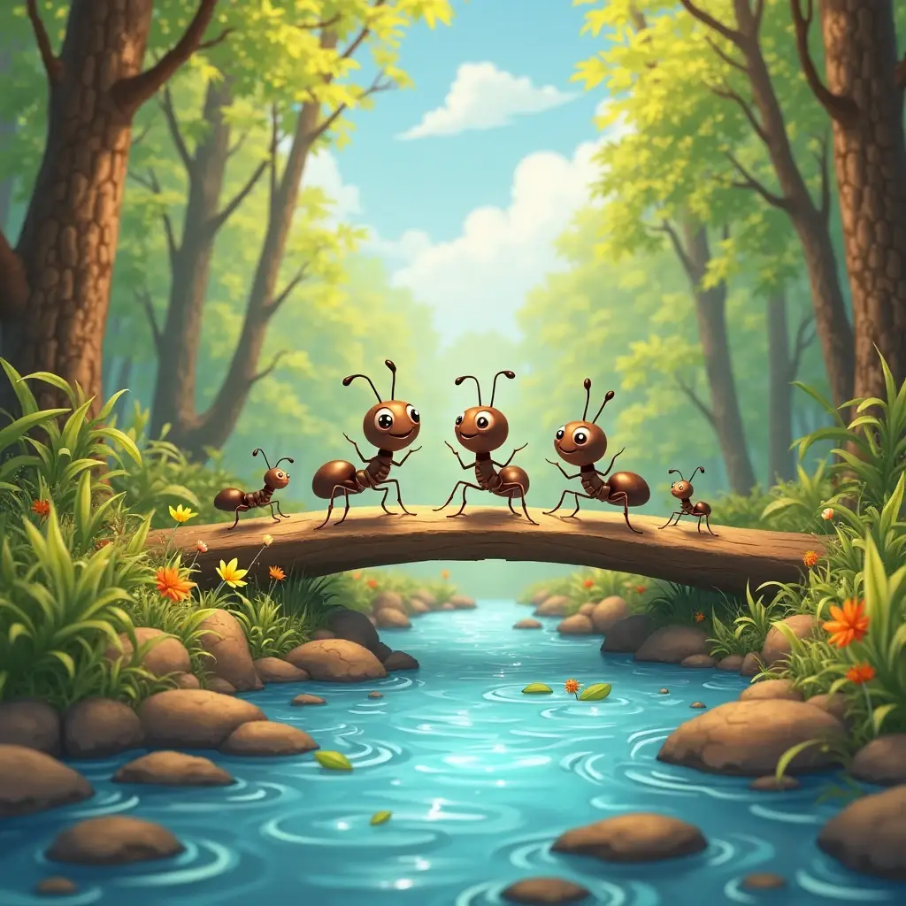 un puente de amistad y solidaridad en el corazon del bosque (1)