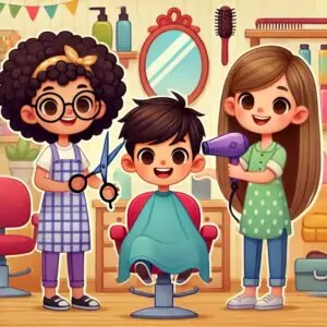 un sueno de amistad en la peluqueria