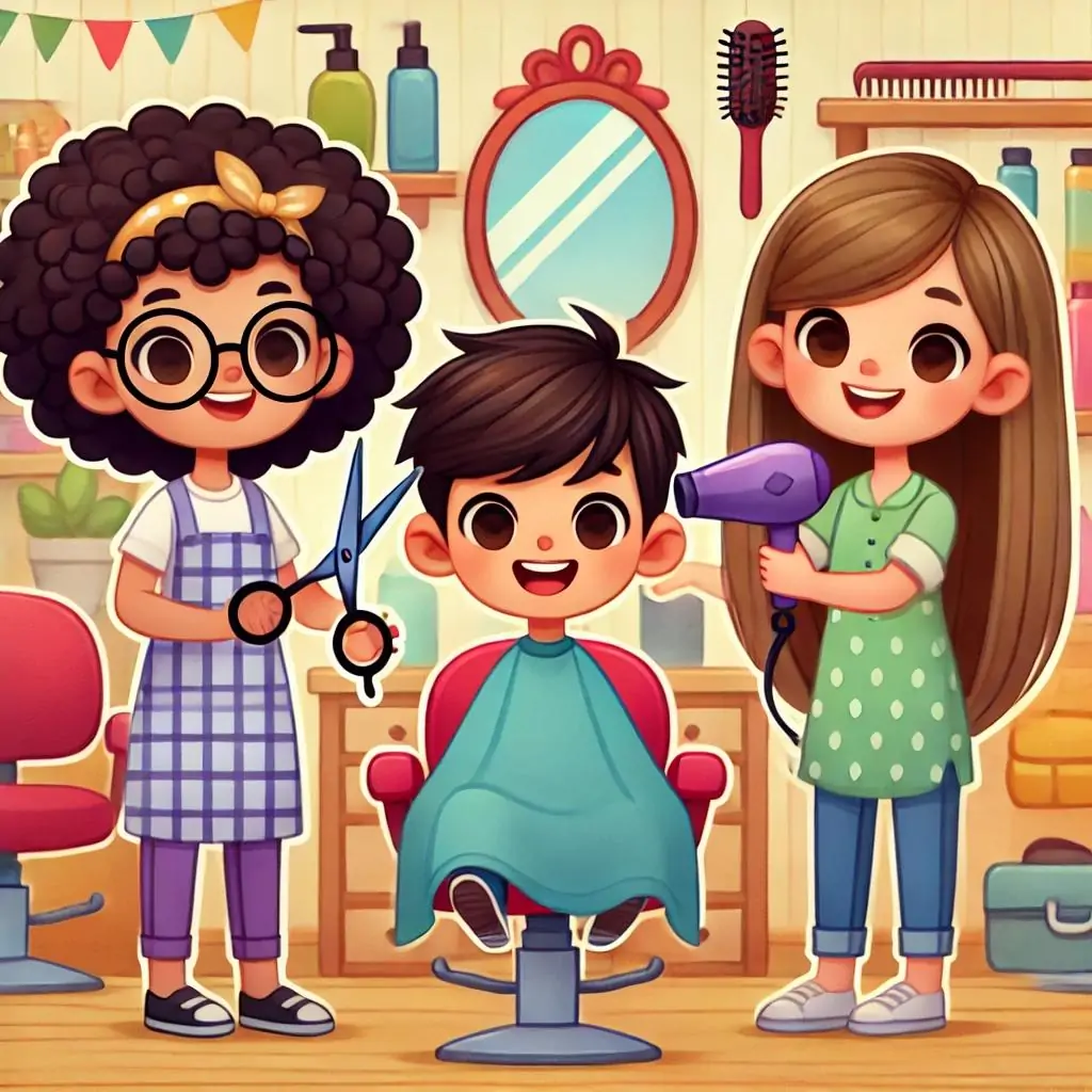 un sueno de amistad en la peluqueria