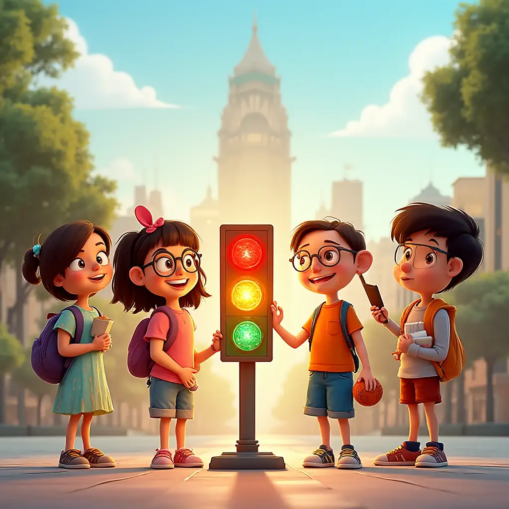 un viaje a traves del semaforo de la vida aprende a ser responsable y crea tu propio destino (1)