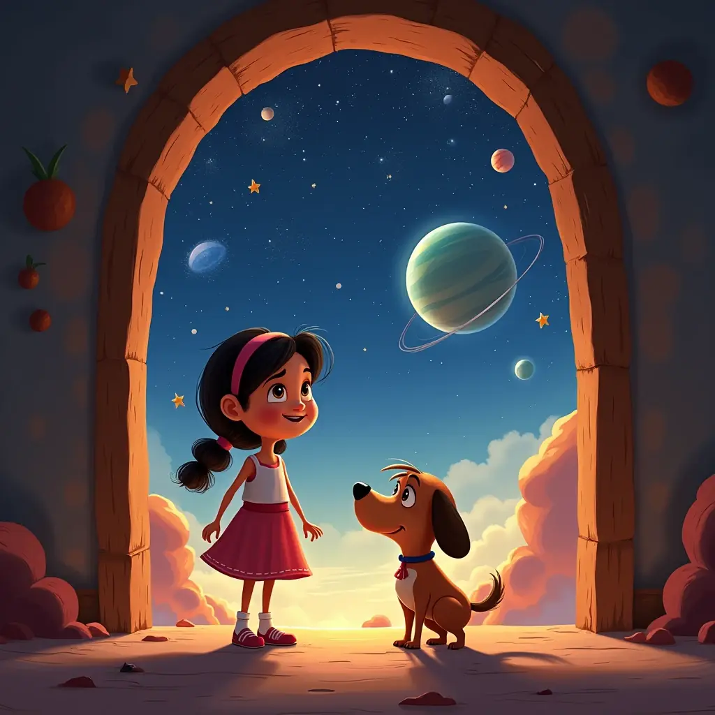 un viaje intergalactico inesperado para ella nutella y nala