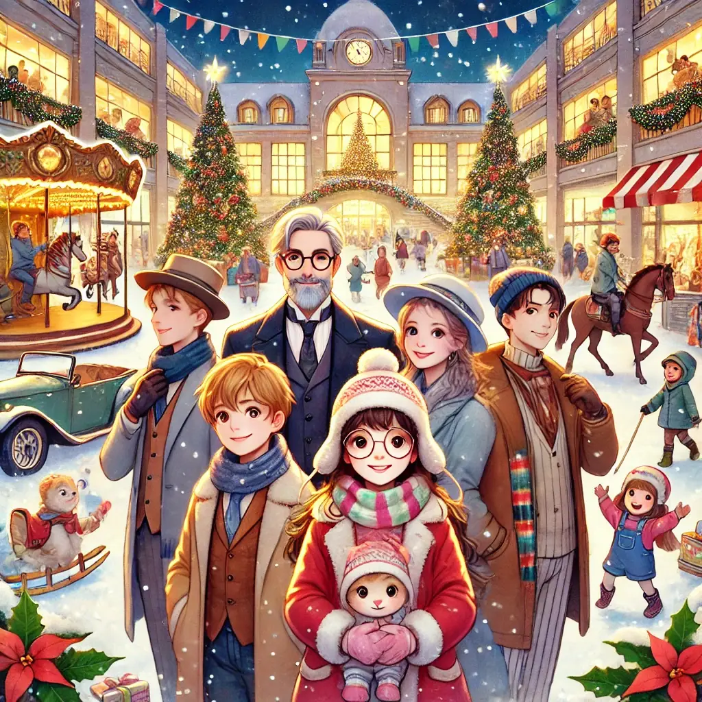 un viaje magico hacia la nieve de navidad con el maestro facher y lady