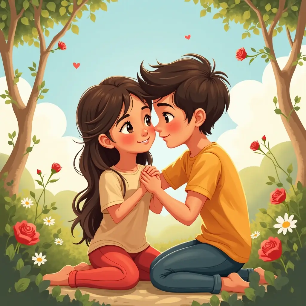 unidos en el destino y en el amor hermanos de corazon para siempre