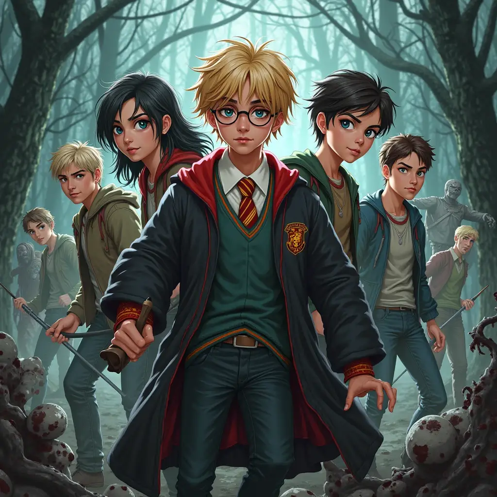 varitas contra garras en un mundo sin magia (1)