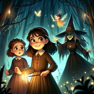 vera y la bruja del bosque encantado