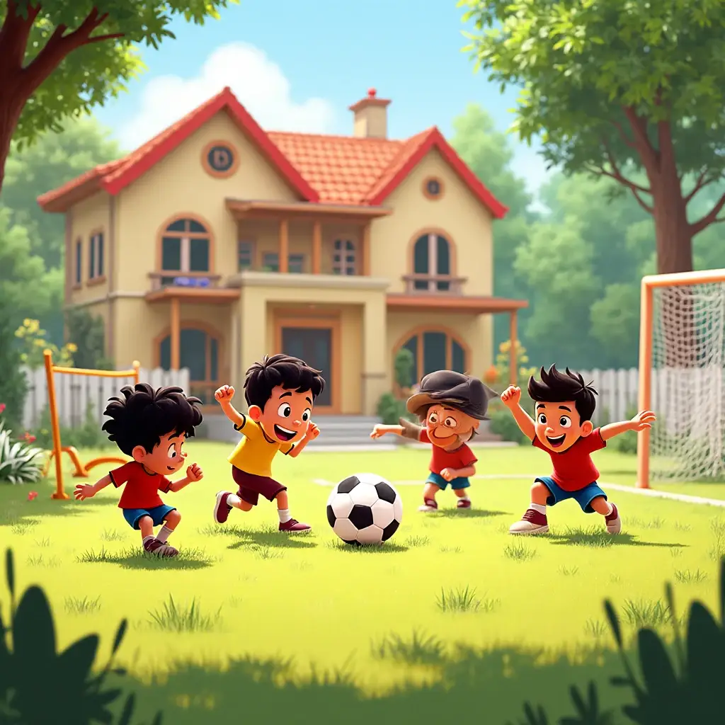 veranos de risas y goles en la casa de los abuelos (1)