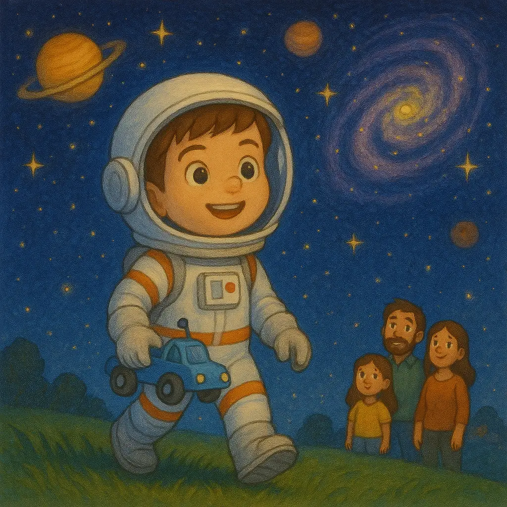 viaje estelar de un sueno infantil