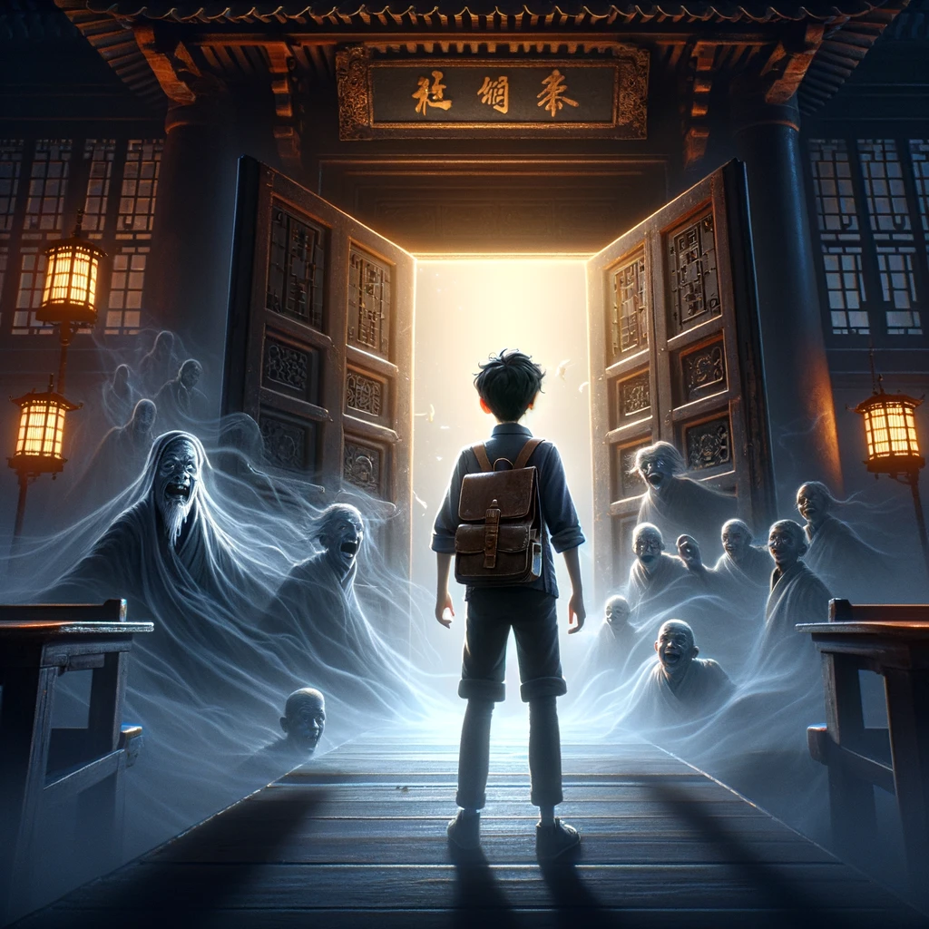 wang y el misterio de la universidad