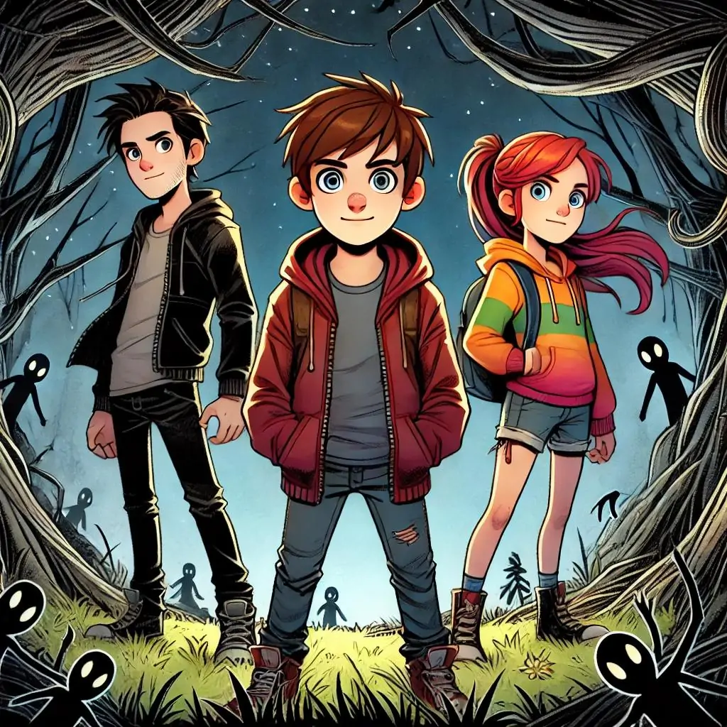 yia dan y amy en el misterio del bosque encantado