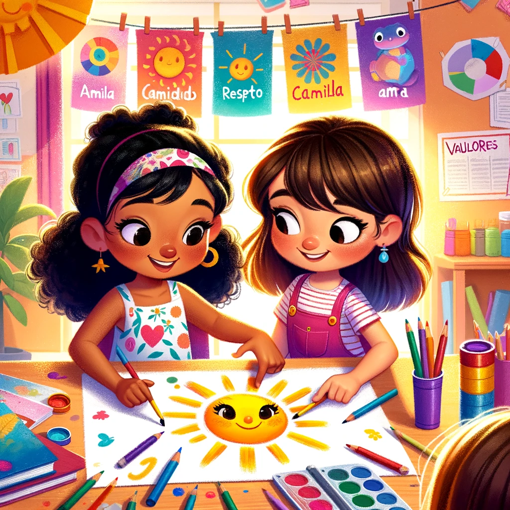zoe y camila una aventura de valores